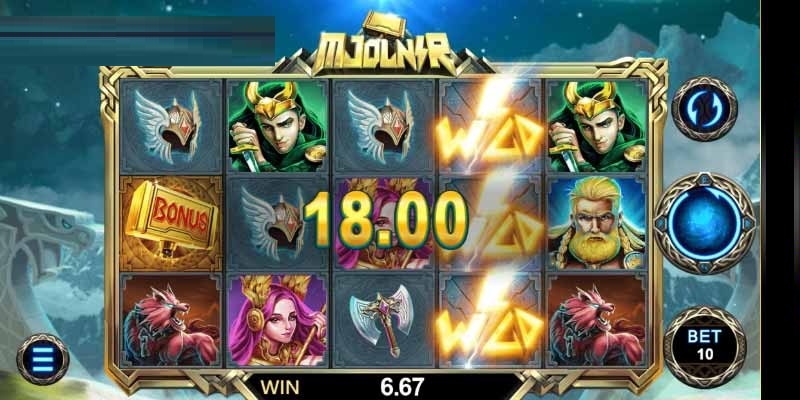 Các tính năng đặc biệt người chơi có thể tìm thấy trong game Nổ Hũ Thần Sấm 